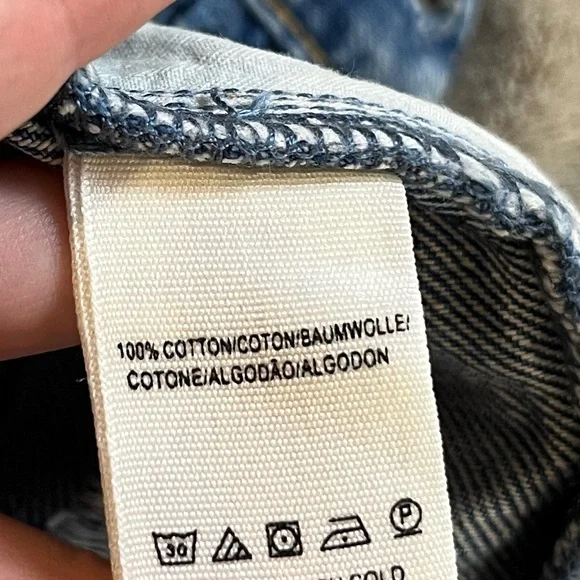 We The Free Free People Distressed Denim Shorts - Picture 8 of 11